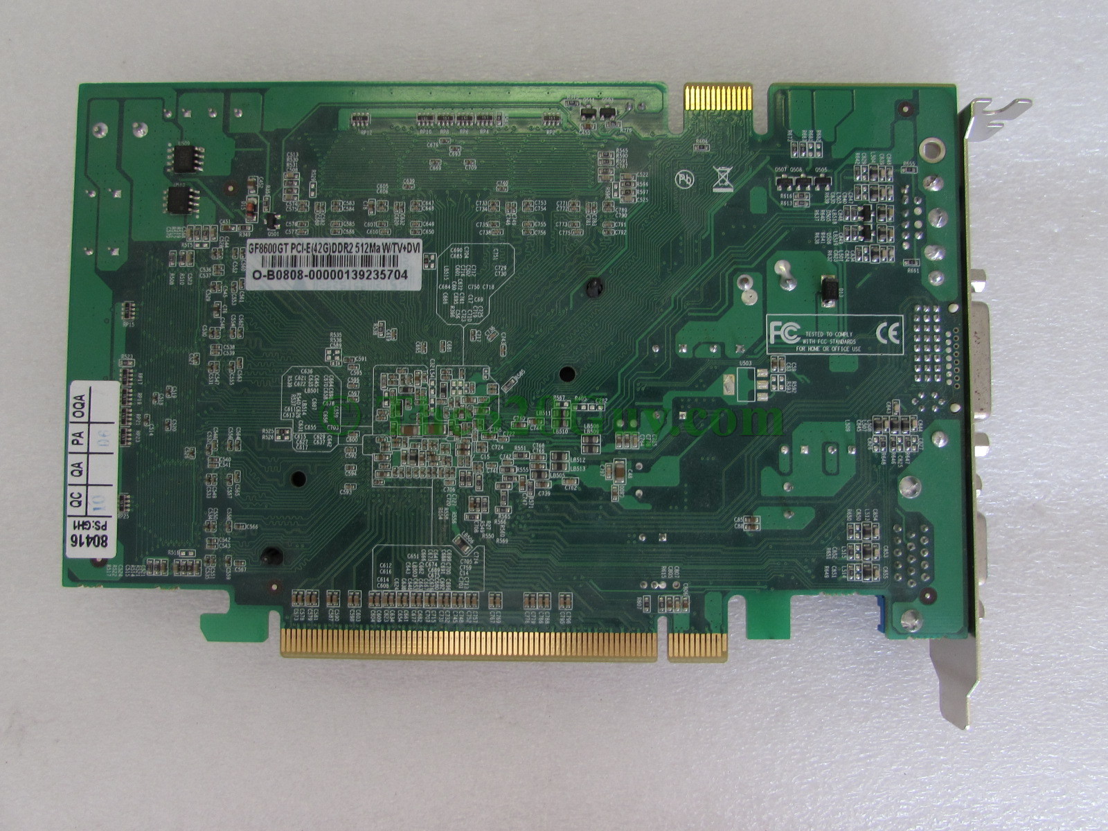 NVIDIA GeForce 8600GT 512MB DDR2 128 Bit PCIe x16 VGA/DVI/S-Video Out ...