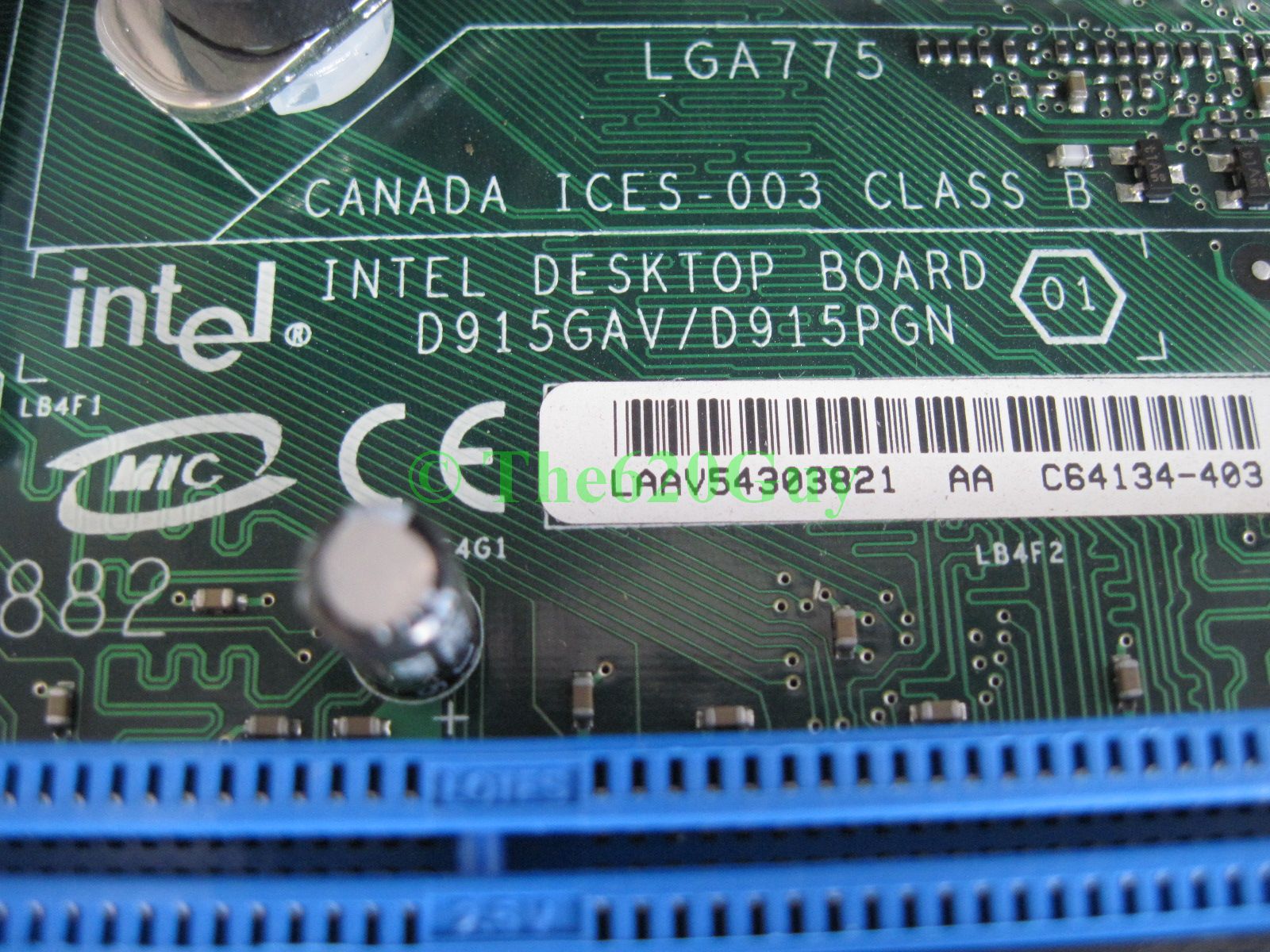 intel desktop board d915gux