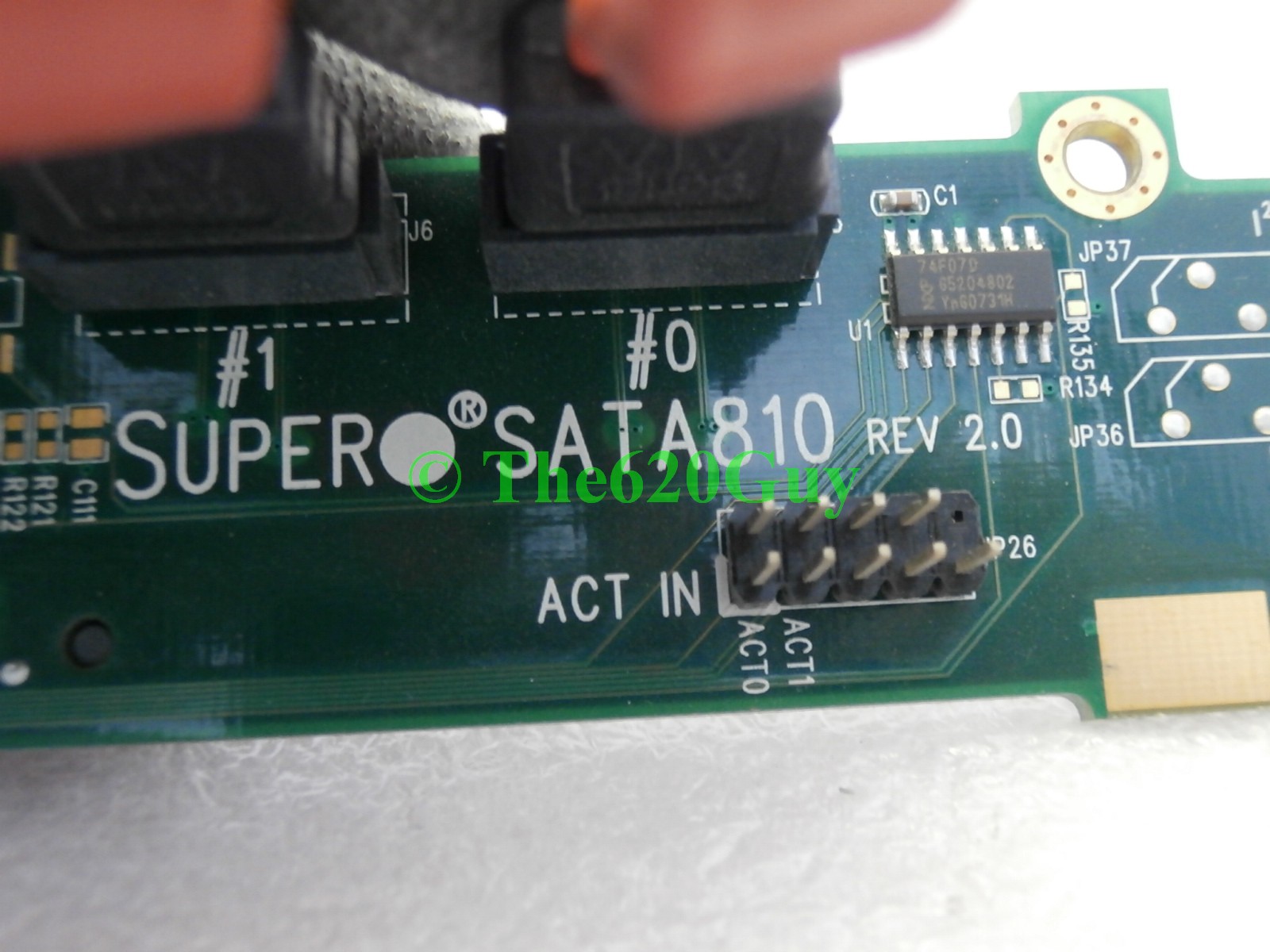 SuperMicro SATA810 CSESATA810 SAS SATA Hard Drive Backplane 1 x 2 + 2