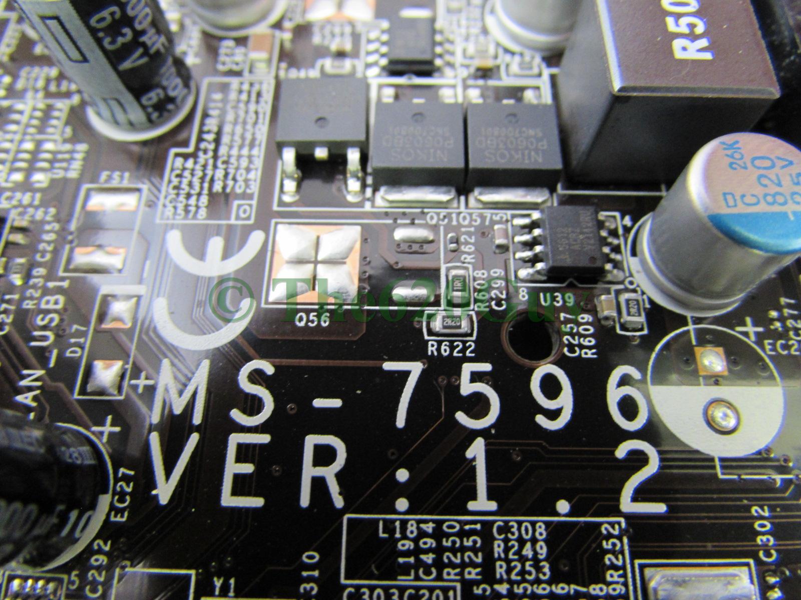 MSI MS-7596 760GM-E51 FX Motherboard + Phenom II X4 B93 2.8Ghz CPU