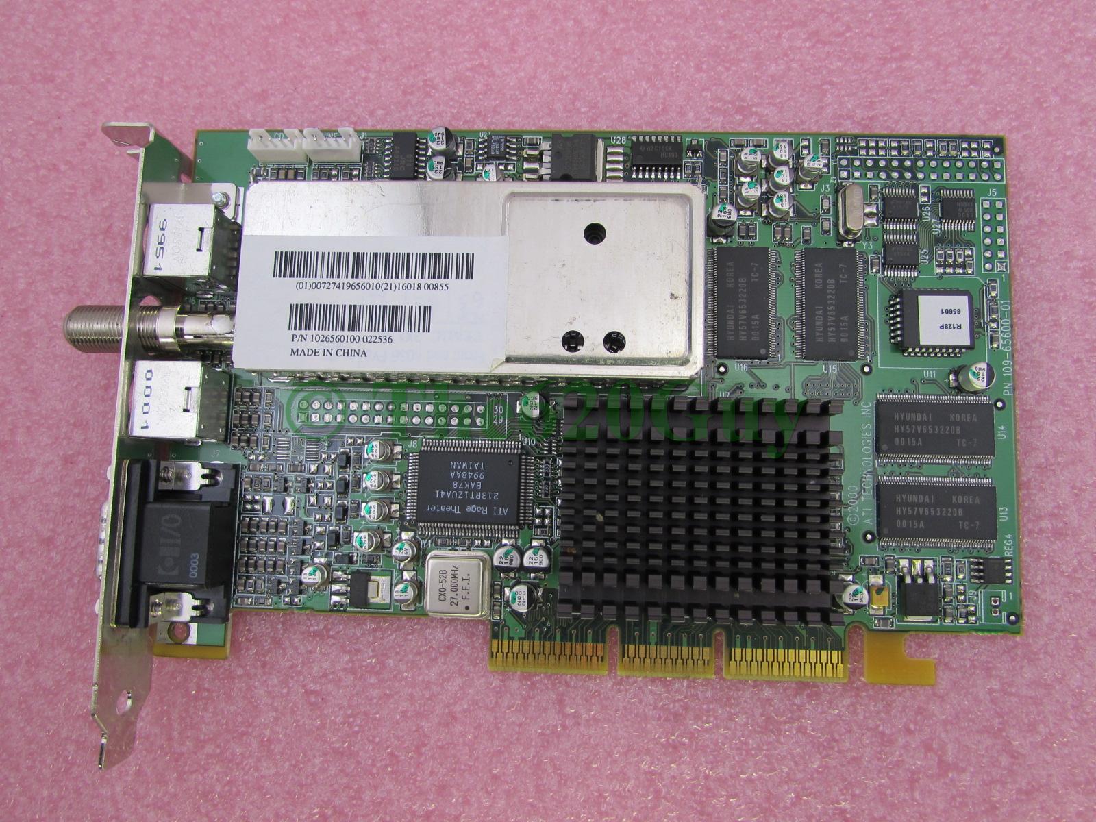 ATI AllInWonder Rage 128 Pro 32MB MPEG1/2 AGP 4X/2X TV Tuner & Video