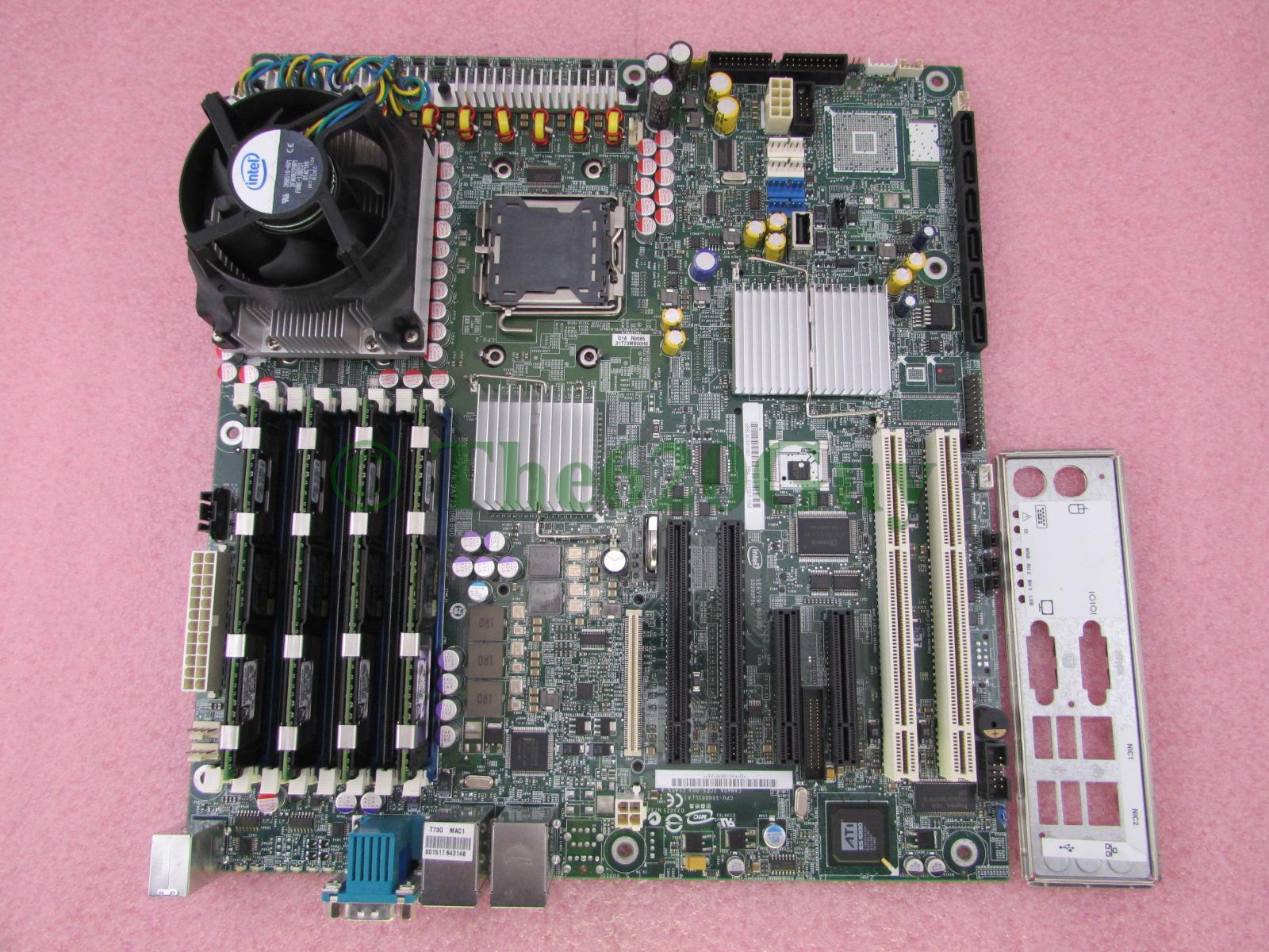 Intel S5000PSL SSI EEB Motherboard E11027-102 + Xeon E5410 2.33GHz CPU