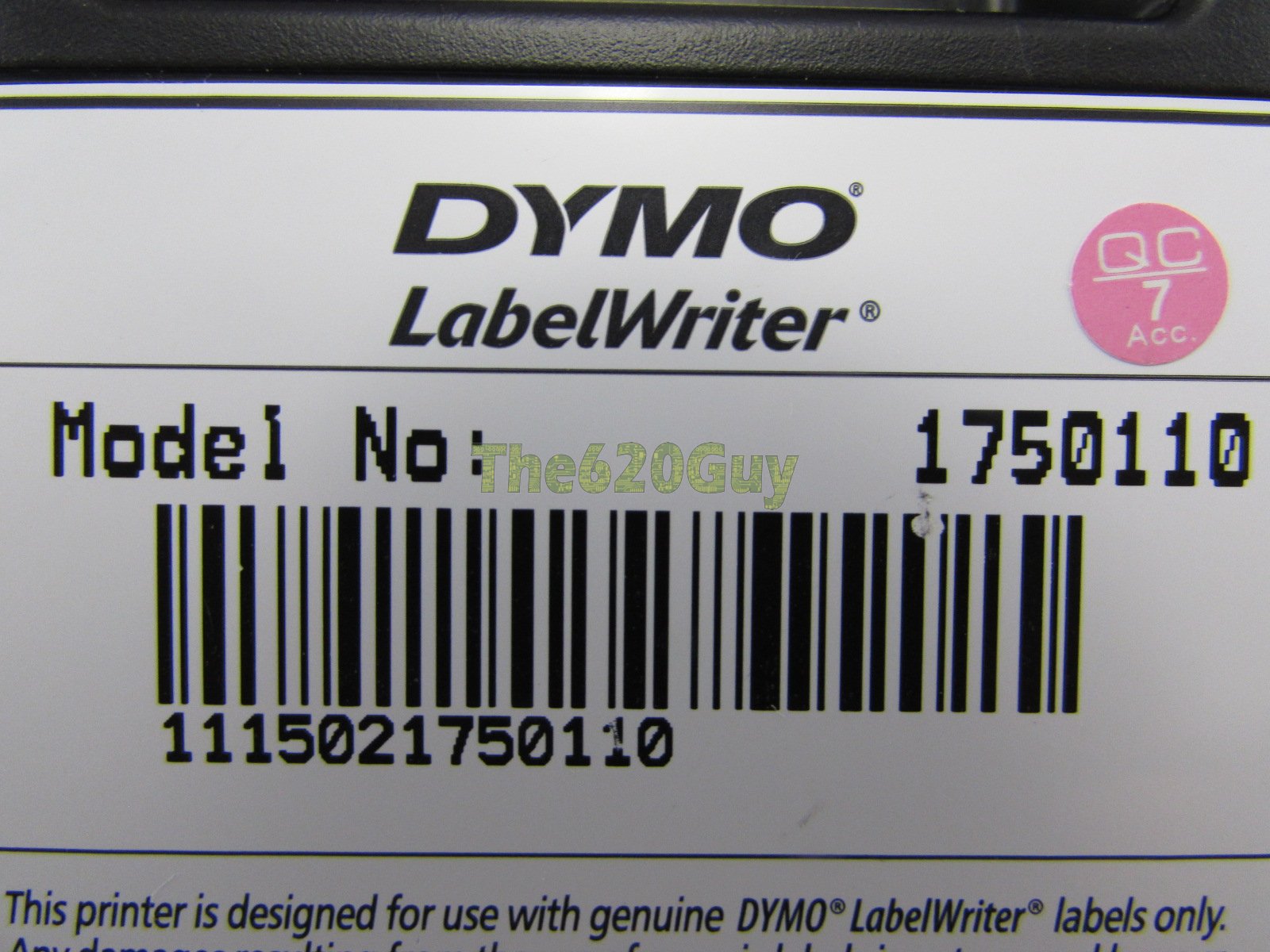 Dymo 1750110 LabelWriter 450 Label Writer Printer PC/Mac + USB Cable
