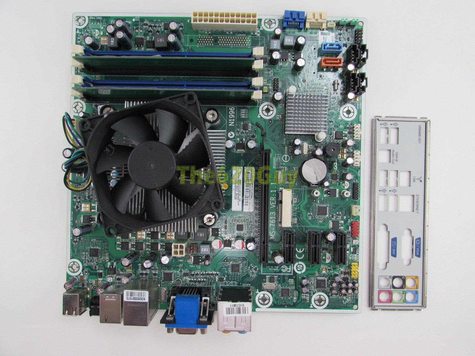 HP Iona 614494-001 MSI MS-7613 Motherboard + Core i5-660 3.33GHz CPU