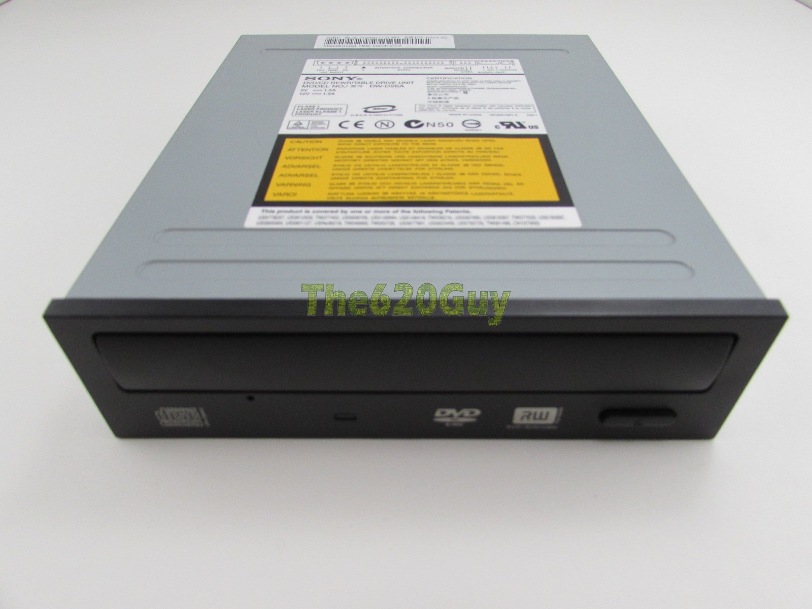 Sony Dw D A Dvdrw Dual Layer Black Ide Internal Optical Drive Odd Dvd