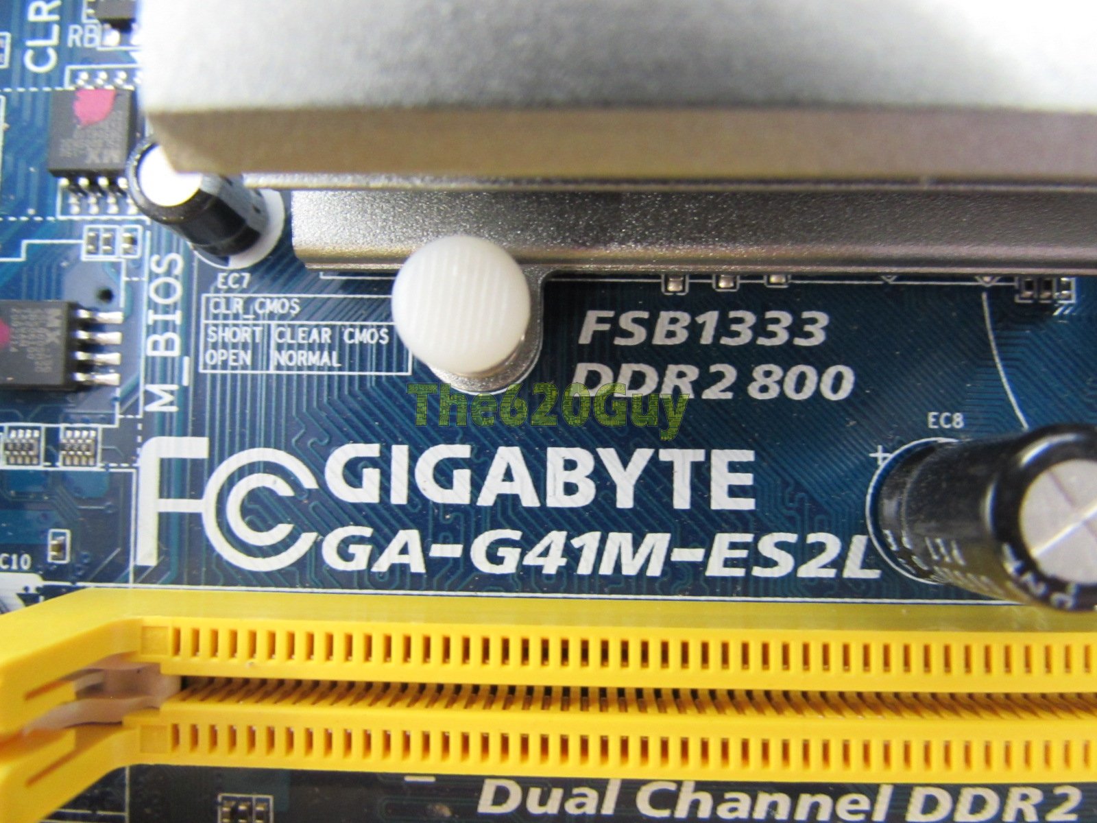 Gigabyte GAG41MES2L REV 1.0 Motherboard + C2Q Q8400 2.66GHz CPU + HSF