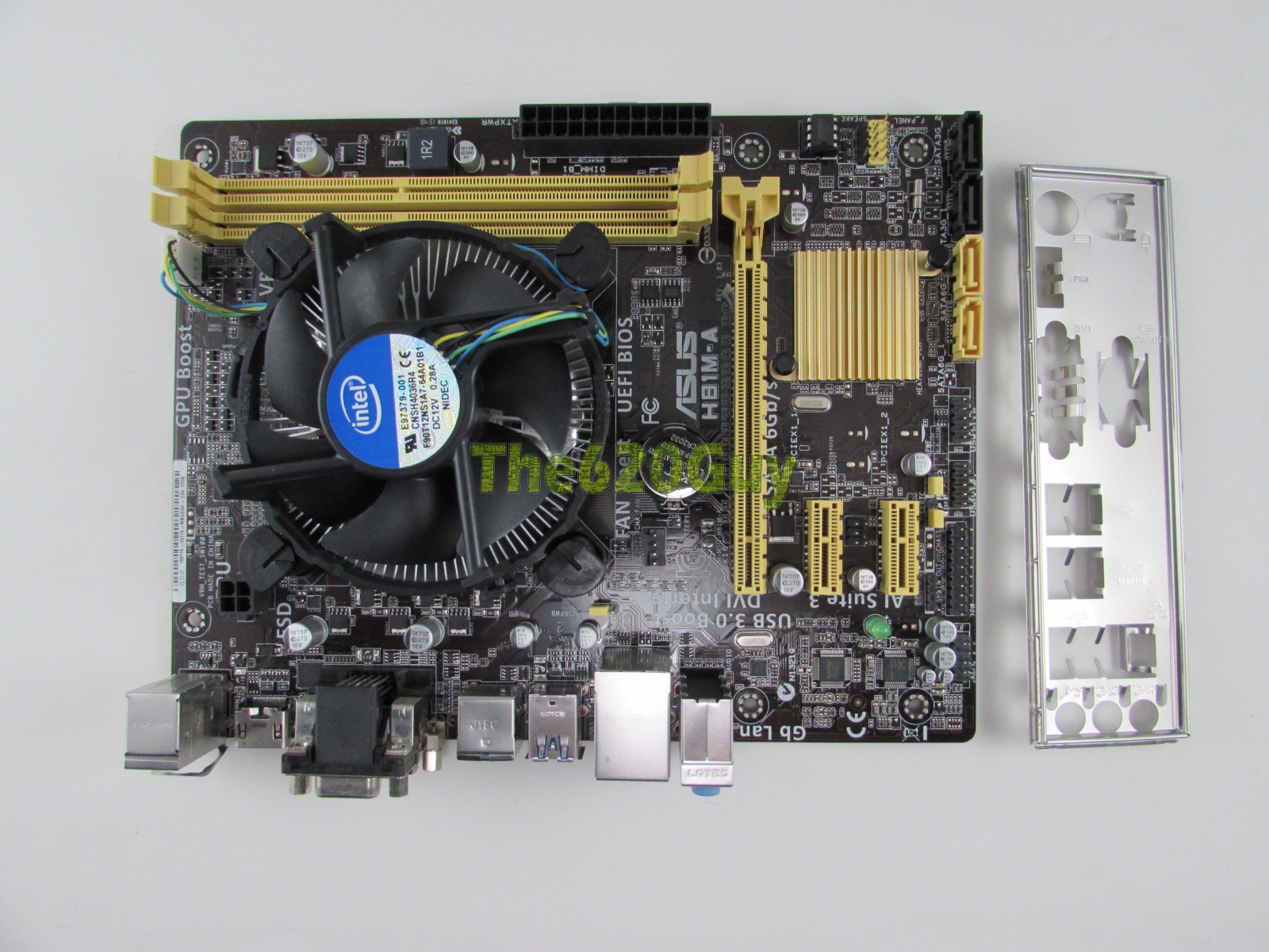 Asus H81M-A REV 1.03 Motherboard + Intel Pentium G3220 3GHz CPU + HSF I