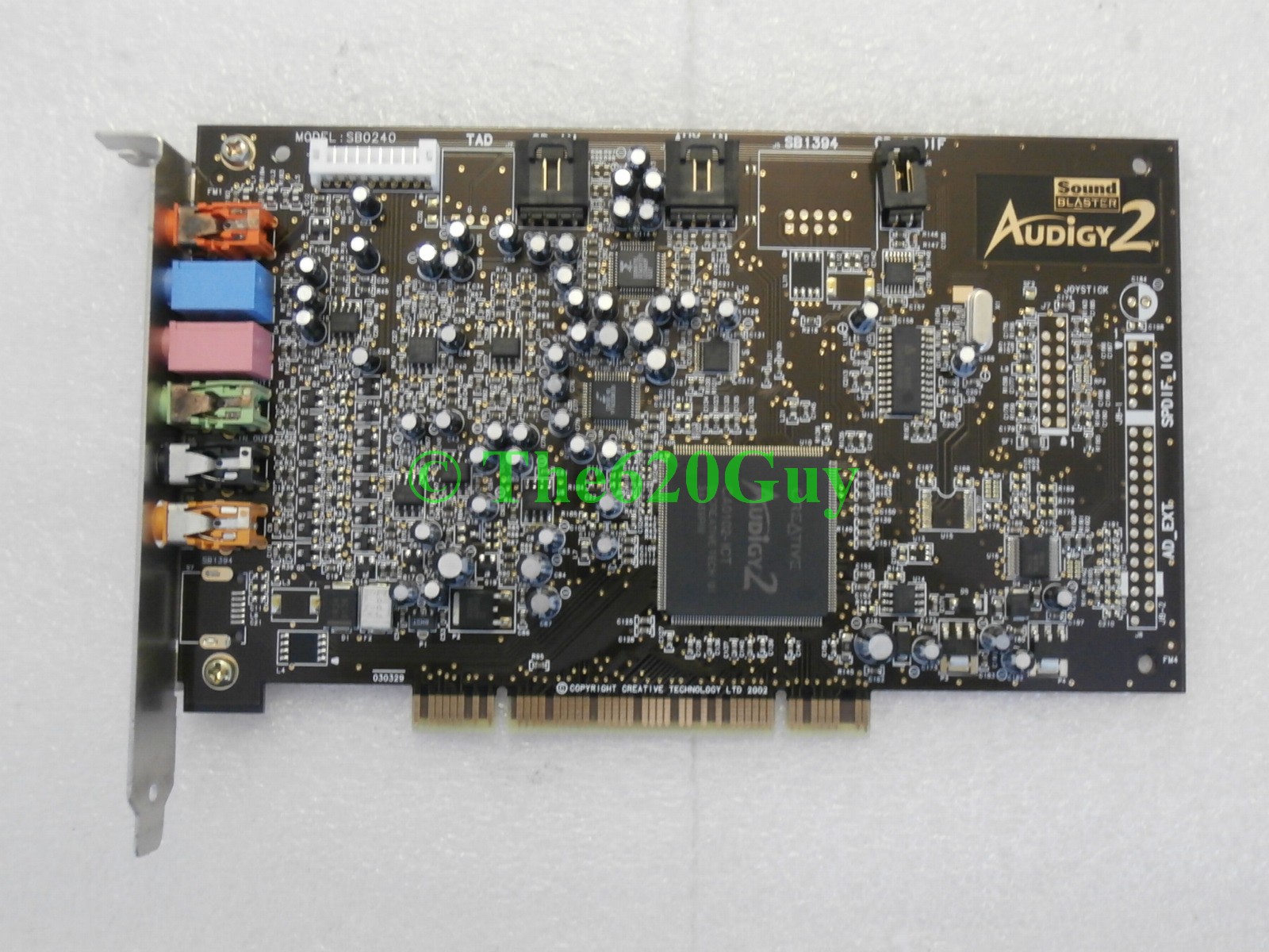 Creative Labs SB0240 Sound Blaster Audigy 2 6.1 Channel PCI Surround Sound Card