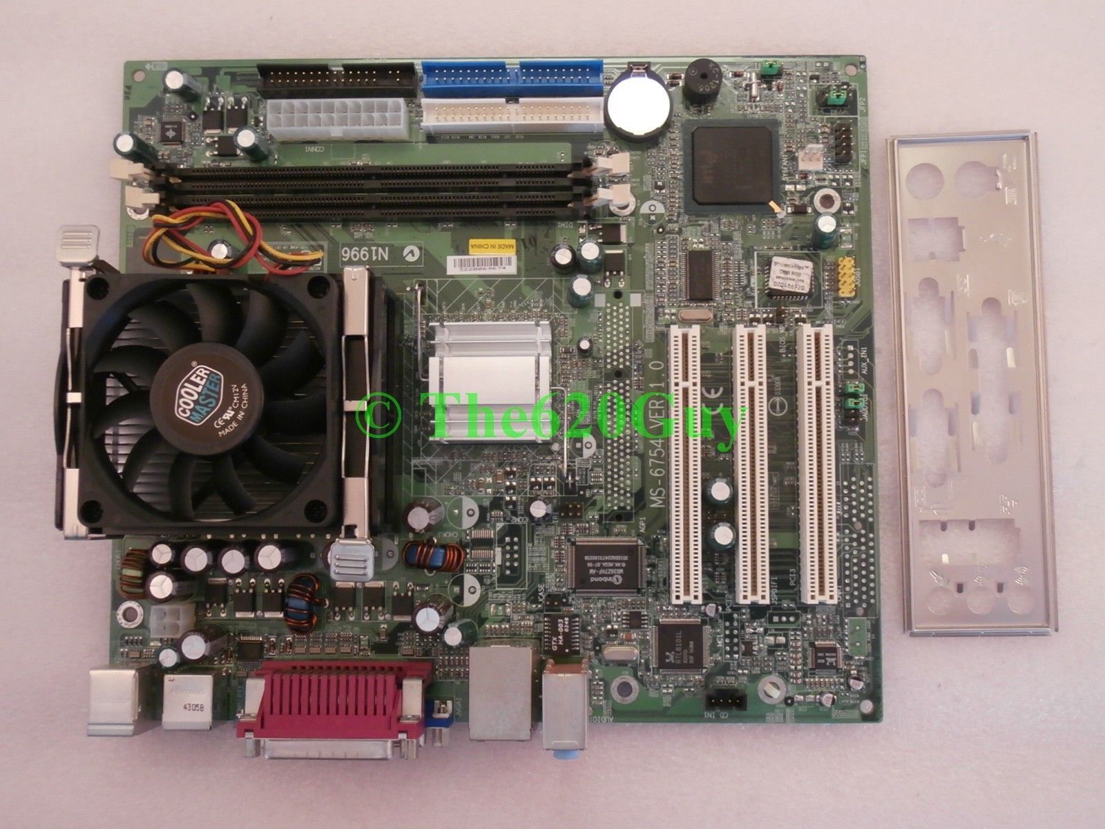 MSI MS6754 VER 1.0 845GLMSL Socket 478 Motherboard + Intel P4 1.8GHz