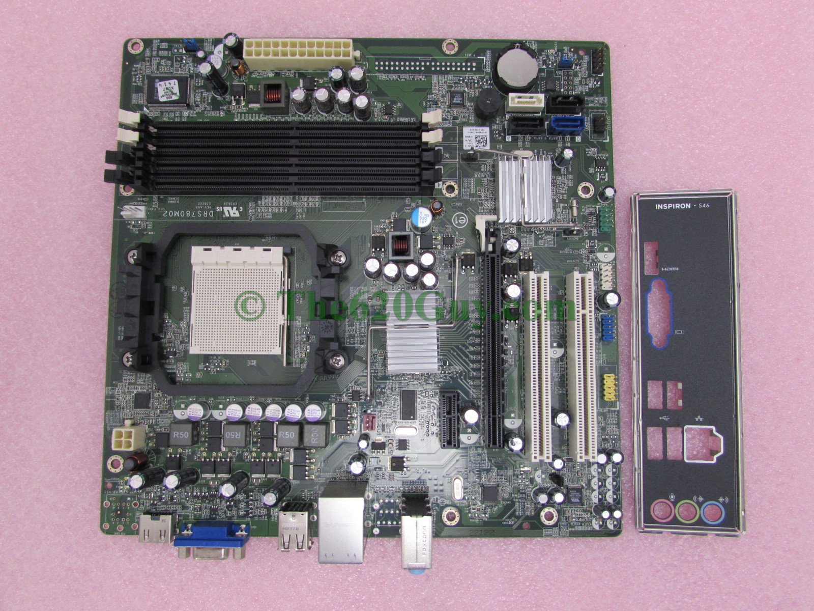 System Board Socket AM2 W//O CPU Inspiron 546 F896N