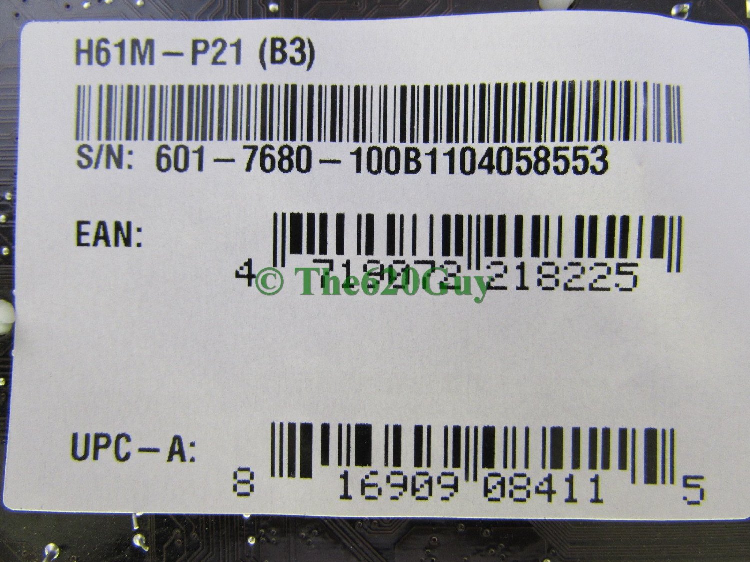 Selected BIOS for MSI motherboard series MS-7680