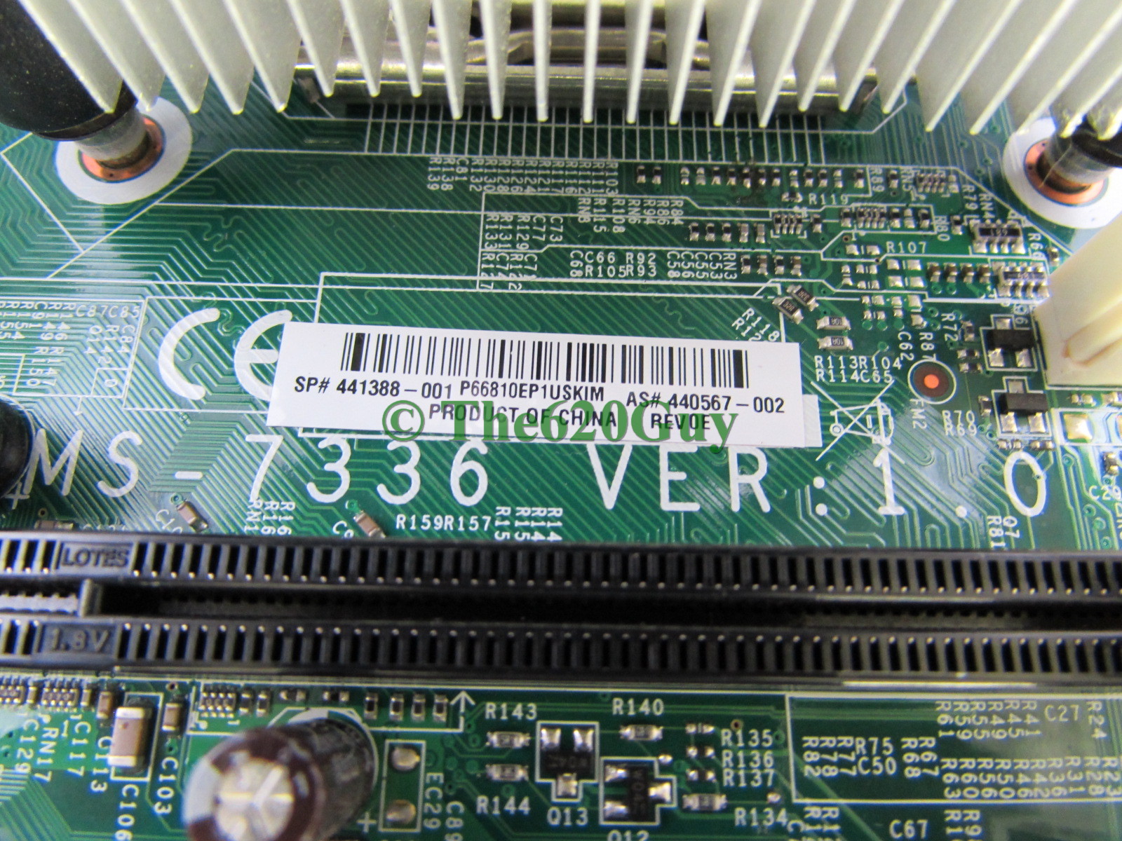motherboard+ms-7336 ... 441388-001 440567-002 MSI MS-7336 Motherboard + Intel E2160 1.8GHz CPU
