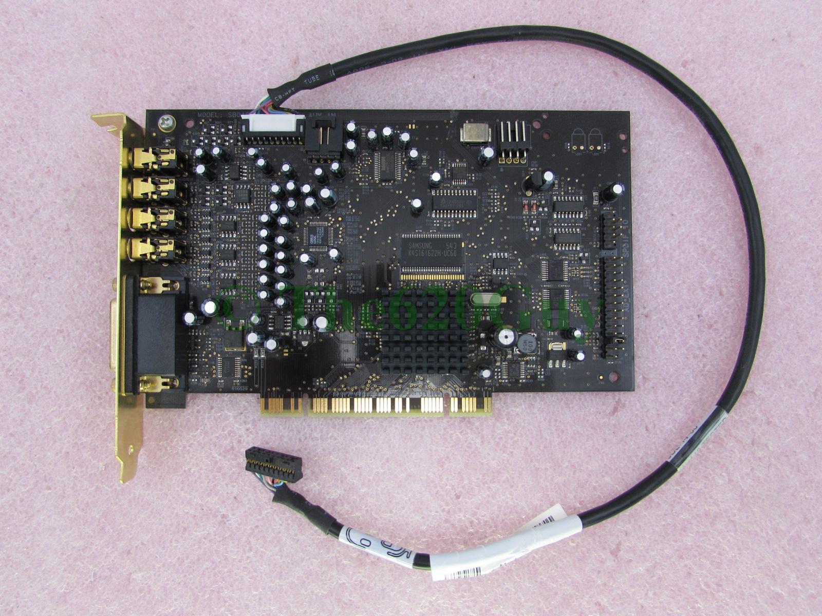 Creative SB0460 Sound Blaster X-Fi Xtreme Music 7.1 Surround PCI Card ...