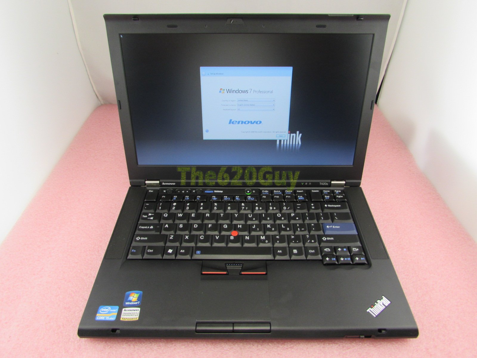 Lenovo ThinkPad T420s Laptop 14″ i5 2.5GHz 8GB 128GB SSD DVDRW WIN7 