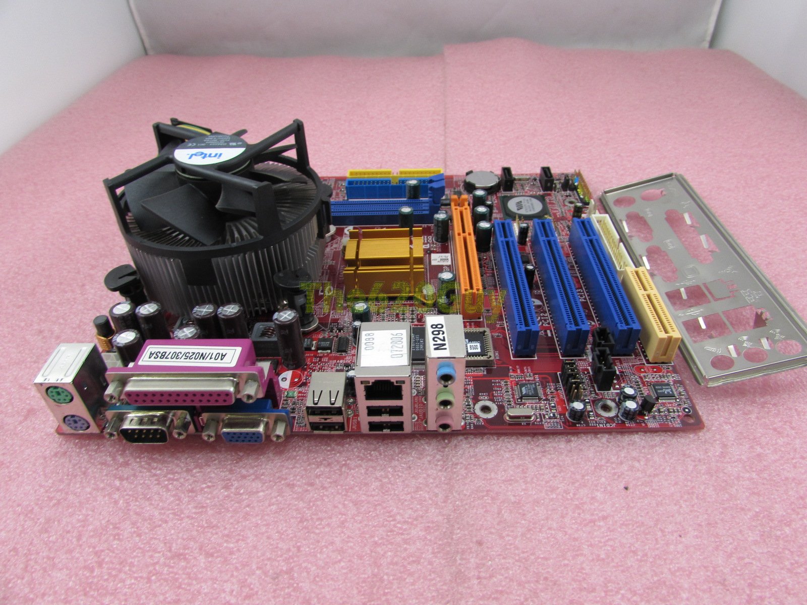 Via P4m800 Pro Chipset Motherboard