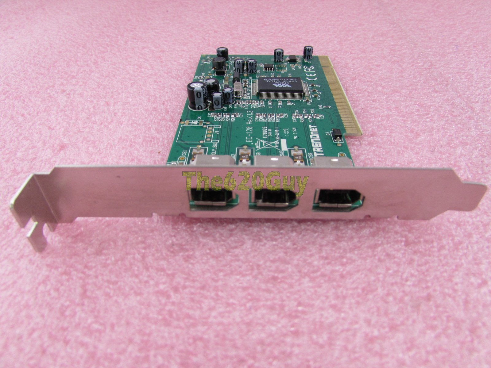 Trendnet TFW-H3PI 3-Port IEEE 1394A FireWire Host PCI 2.2 Adapter ...