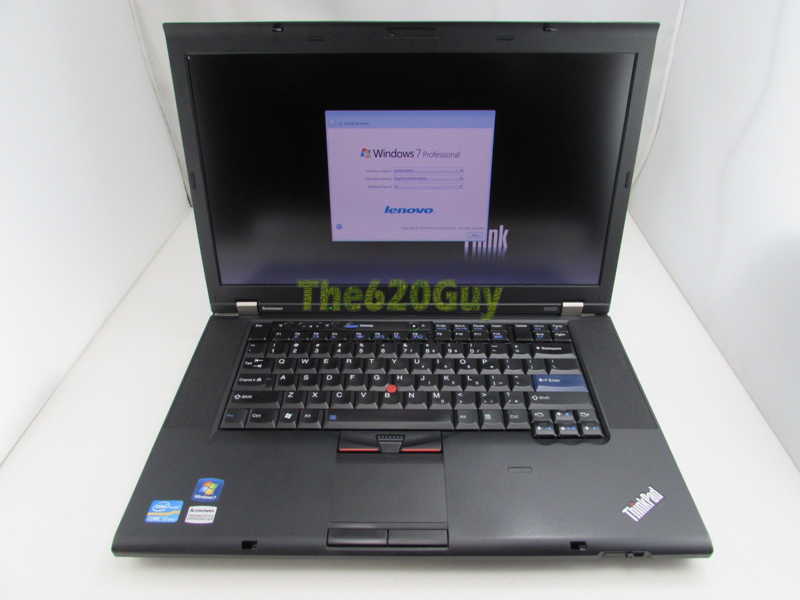 Lenovo ThinkPad W520 Laptop 15.6″ FHD i7 Quad 2.5GHz 8GB 500GB DVDRW ...