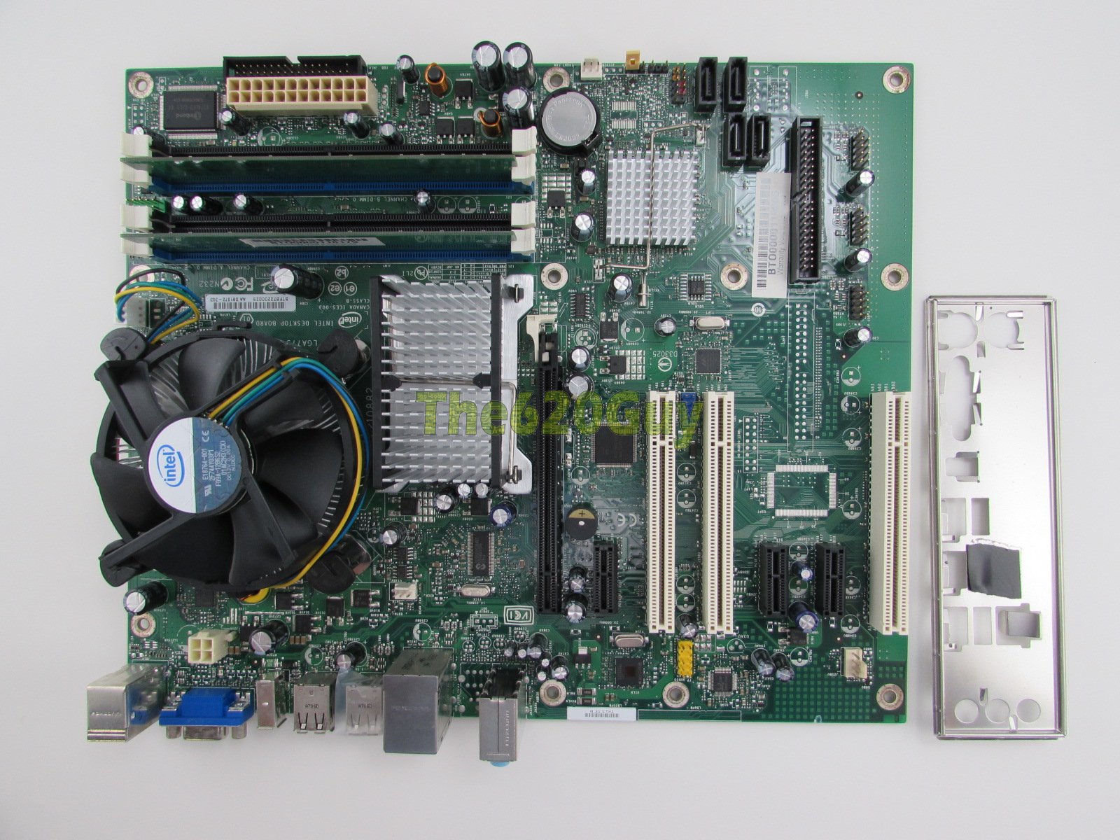 Intel DG33FB Motherboard + Pentium DC E2160 1.8GHz CPU + 1GB RAM + HSF ...