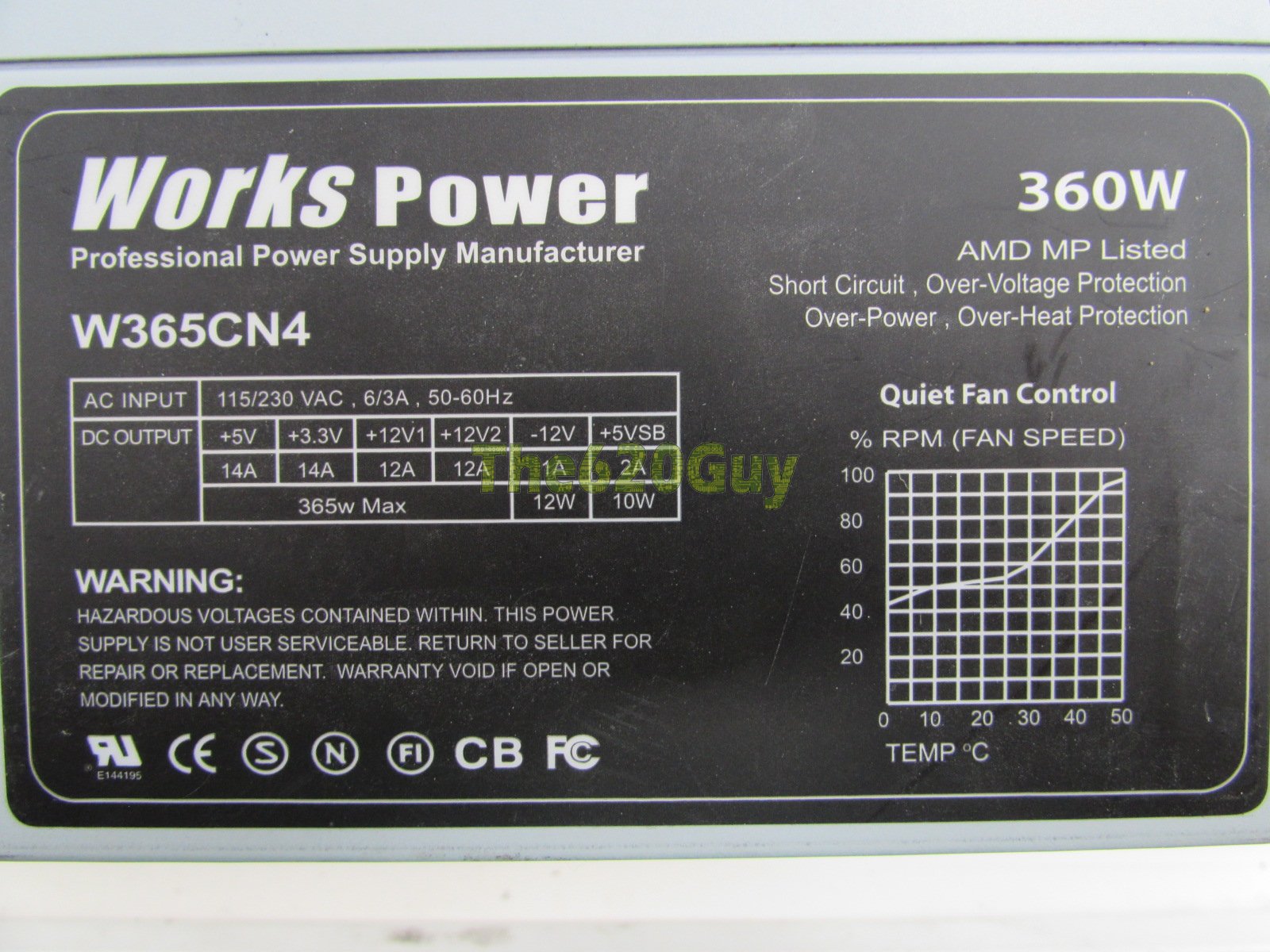 switching power works supply how a 360 W365CN4 12V Desktop ATX Works Power 360W Watts