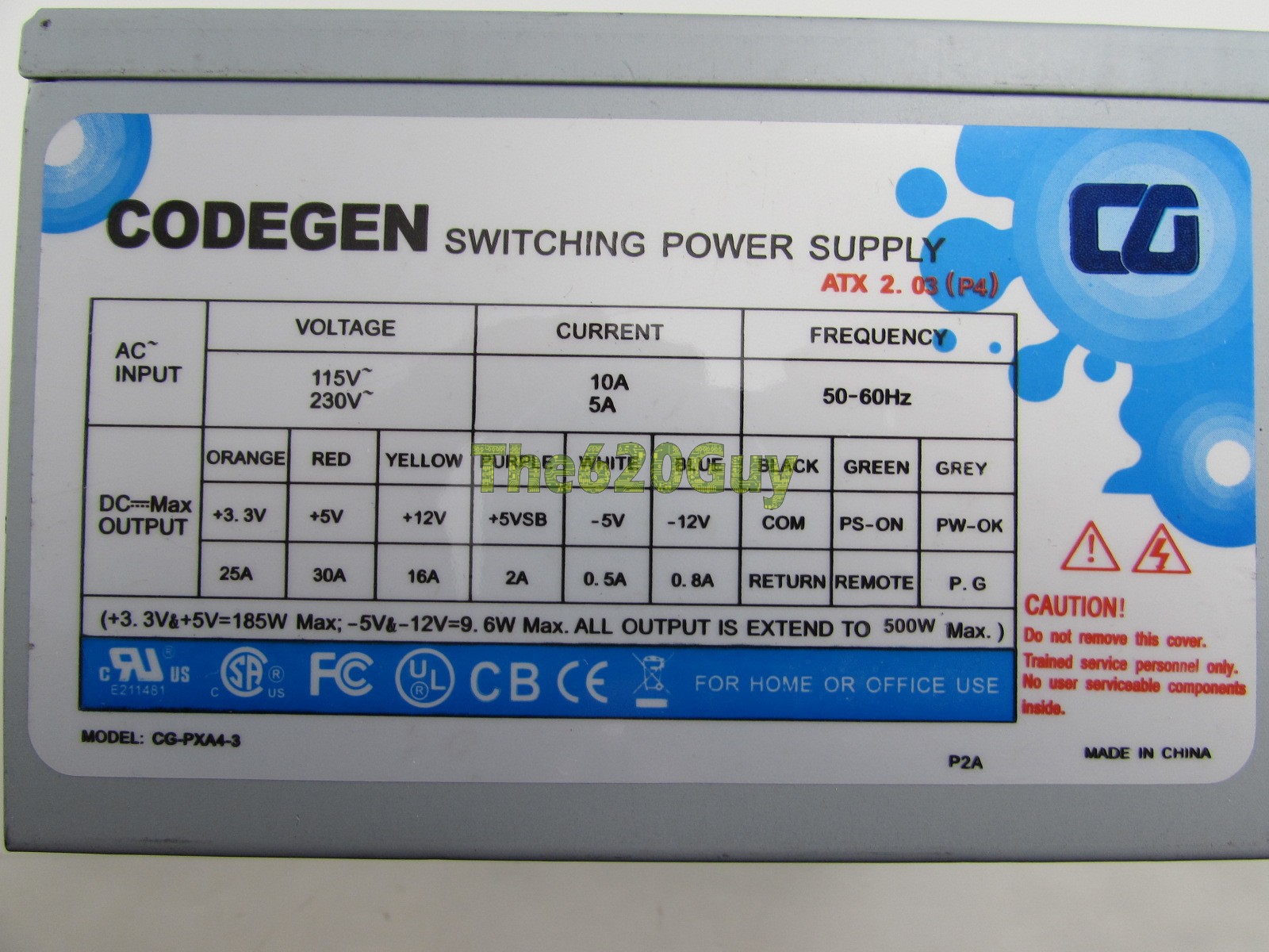 Codegen 250xa схема