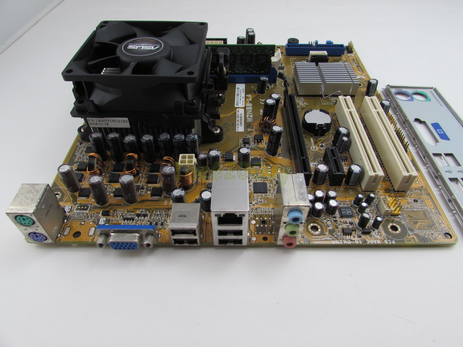 HP Ivy8 5189-0465 M2N68-LA R2.00 Motherboard + Sempron LE-1250 2.2GHz