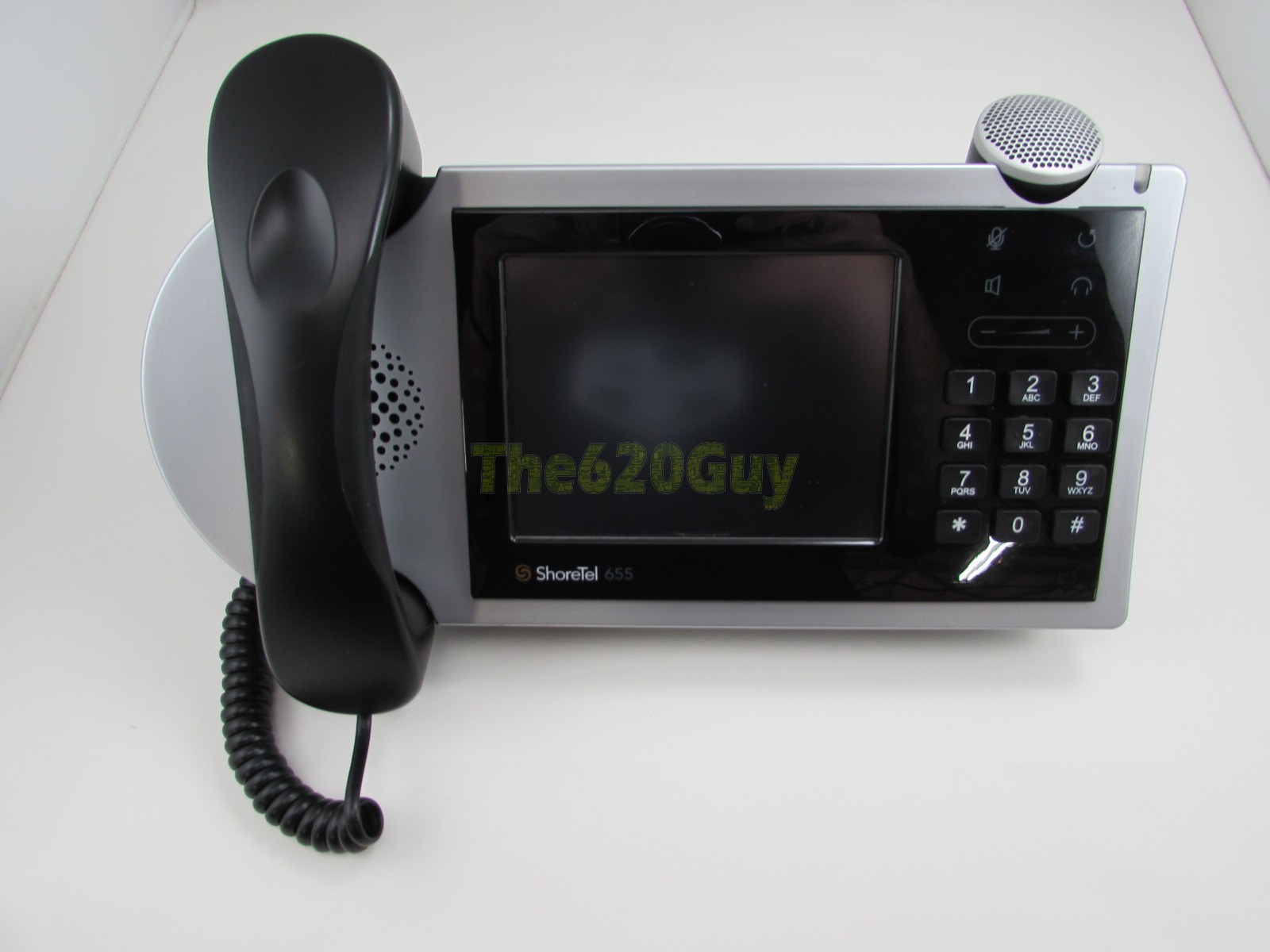 NO STAND ShoreTel IP655 VoIP Phone with LCD Display NO HANDSET 