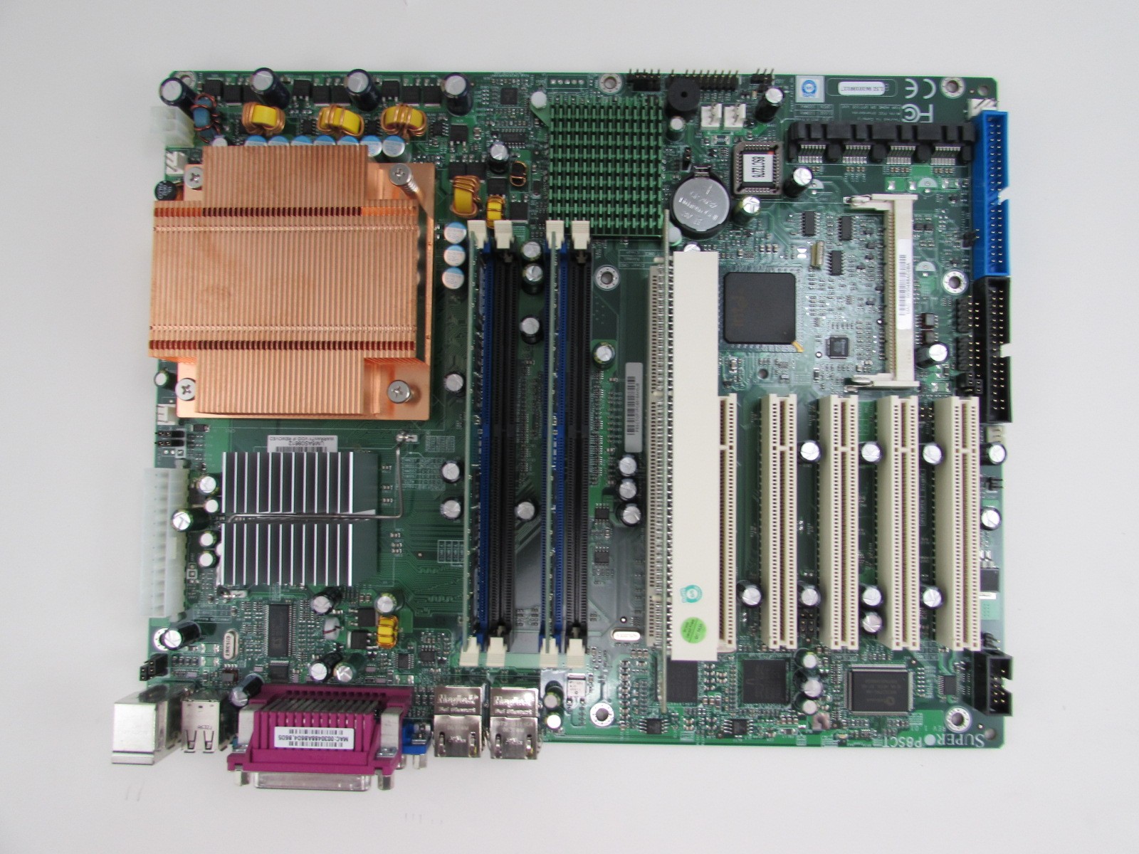 Scheda Madre Server Supermicro P8SCT REV:1.01, Usata In Buone Condizioni