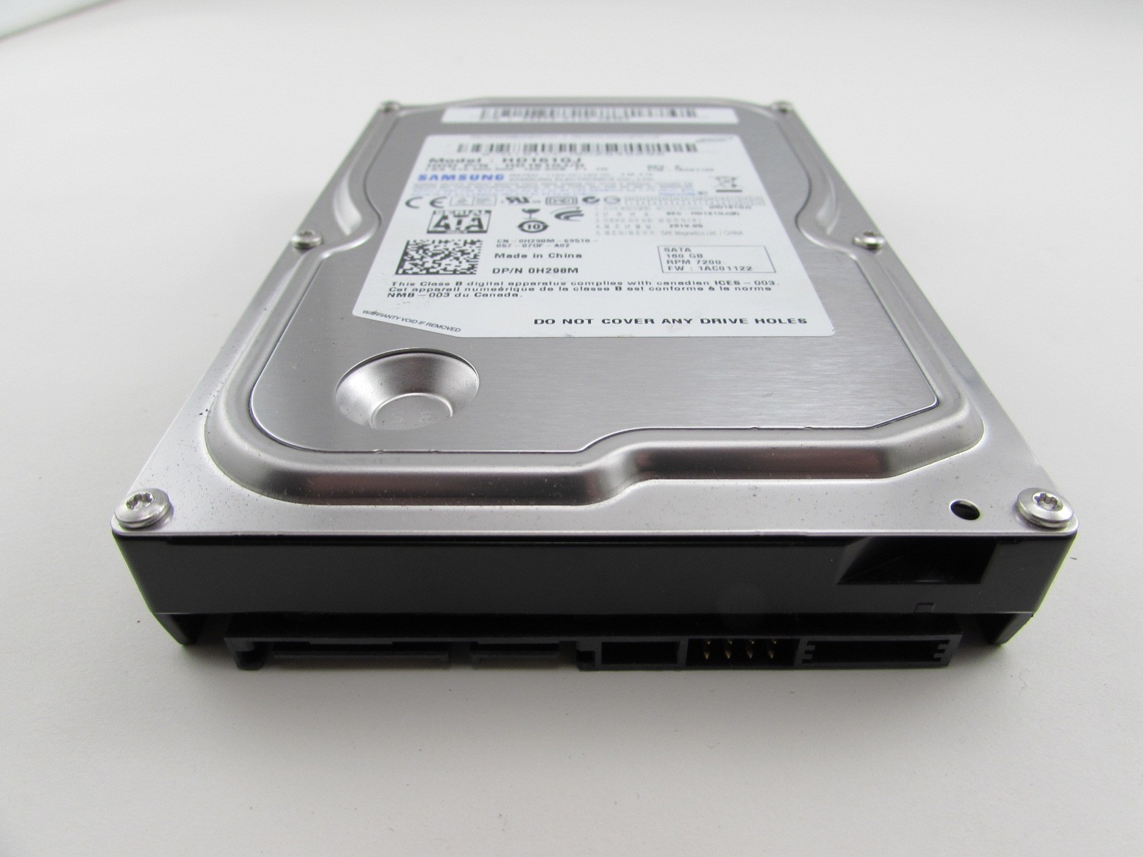 Lot of 5 Samsung HD161GJ 160GB 7200 RPM 8MB 3.5" SATA Hard Drives ...