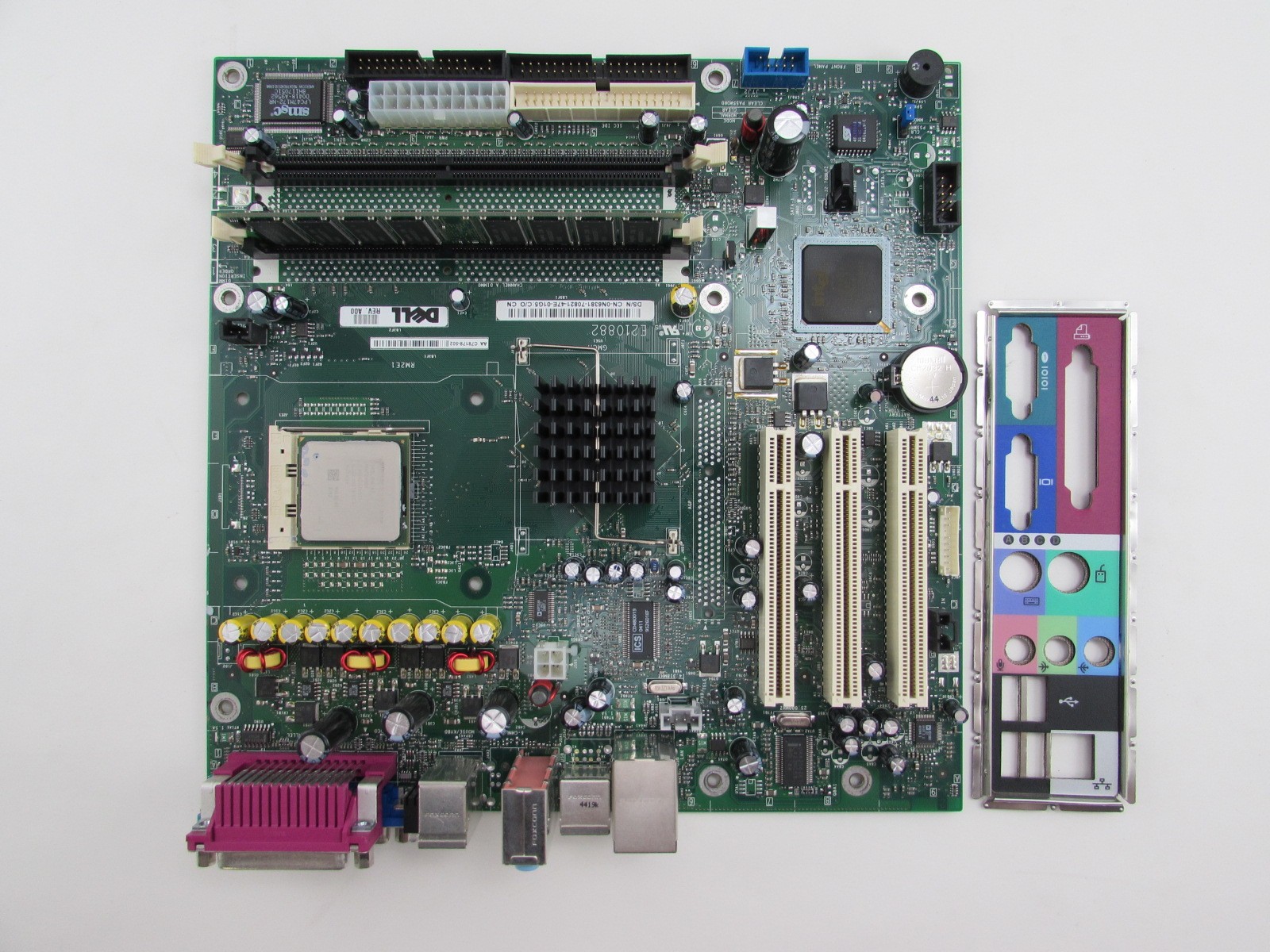 Dell N6381 0N6381 Motherboard + Pentium 4 2.8GHz CPU + 512MB RAM +