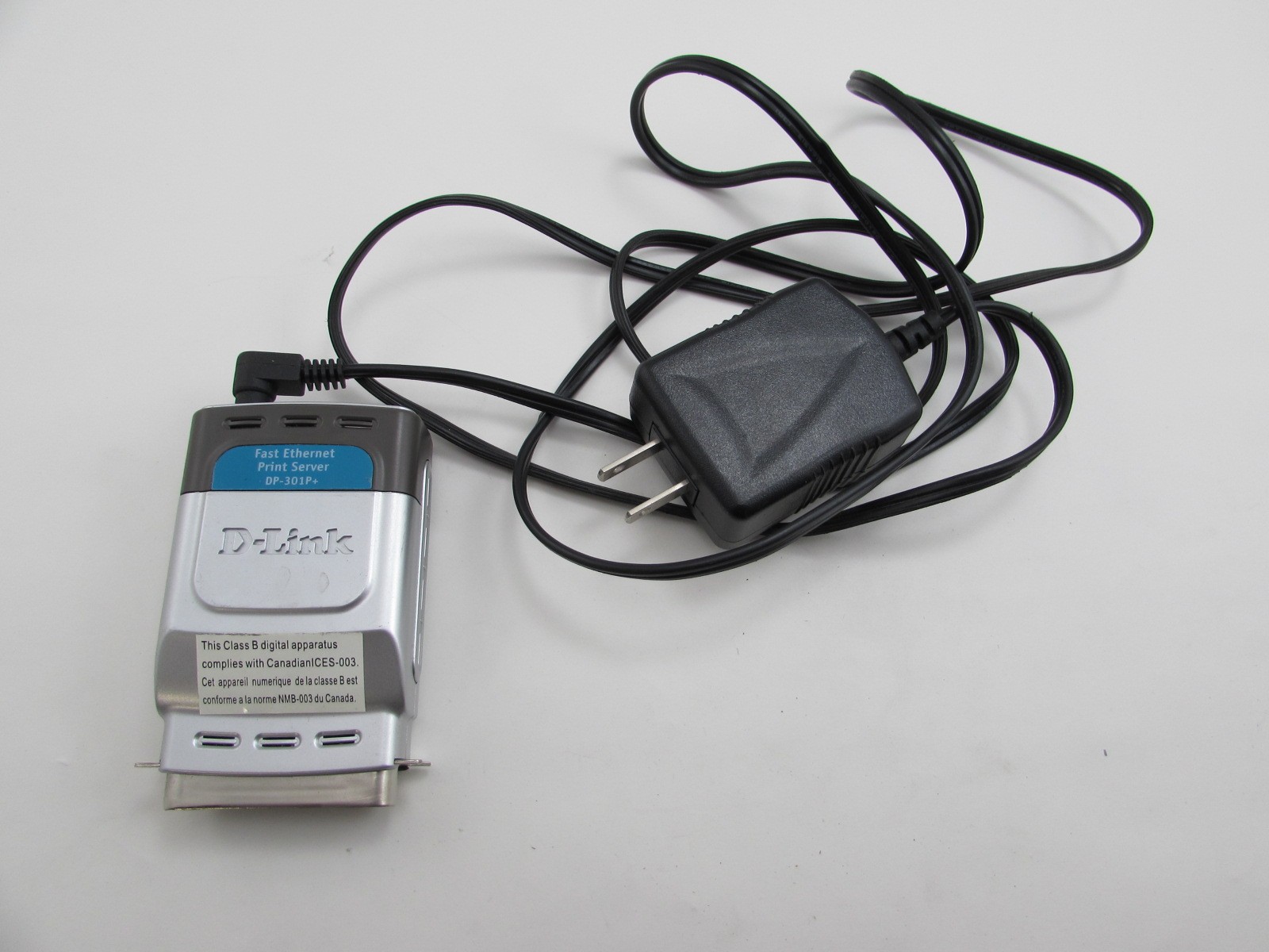 Detalles acerca de - DP-301P+ Ethernet Print D servidor RJ45 Link paralela  a Centronics + Adaptador de CA- mostrar título original