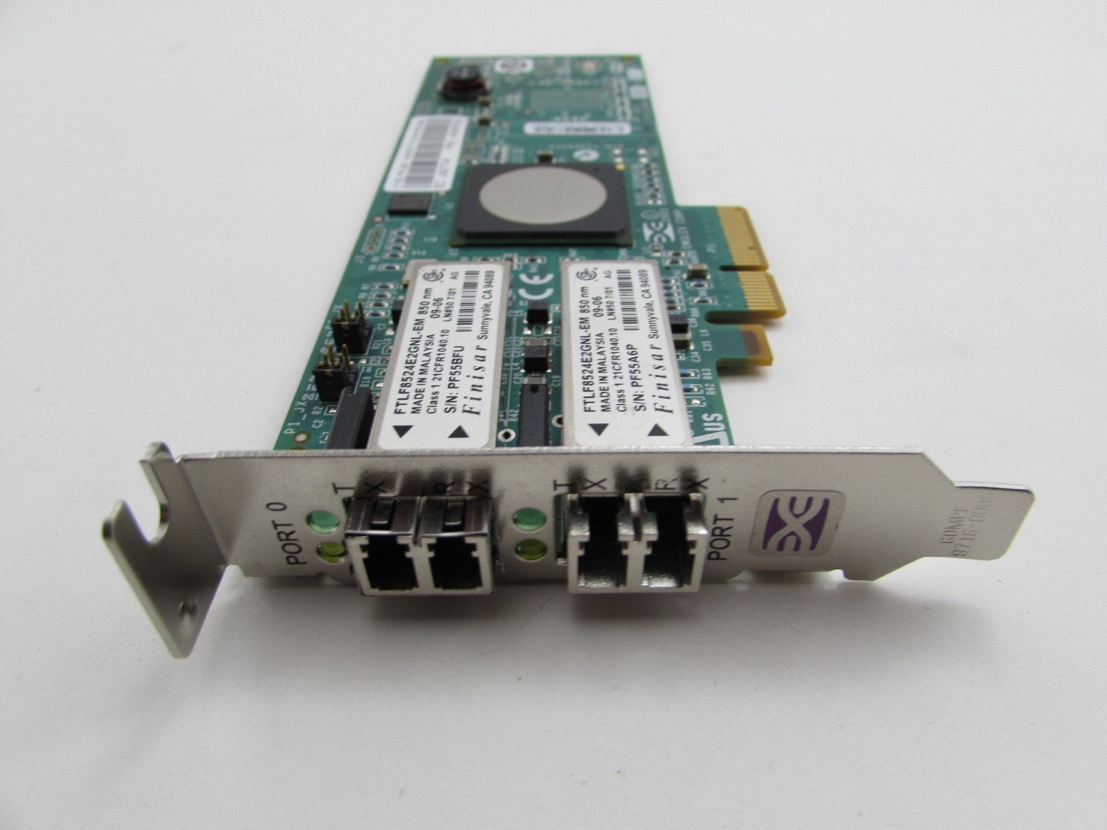 IBM 43W7512 Emulex LPE11002 Low Profile Dual Port Fibre Channel Host Bus  Adapter | eBay